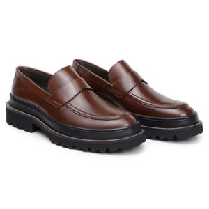Sapato Casual Loafer Tenório Conhaque - DGalloni