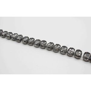 CRISTAL STRIP FORMATO OVAL 10X14 BLD GRAFITE - 130... - Diamond Acessórios