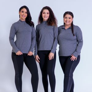 BLUSA TÉRMICA COM ZIPER