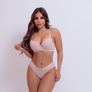 CONJUNTO MICROFIBRA COM BASE REFORCADA E CALCINHA FIO DUPLO