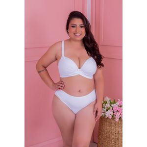 CONJUNTO PLUS SIZE BÁSICO COM BASE DUPLA
