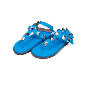 Papete Feminina Rasteira Com Spikes 10311 Napa Mar... - DROPSHIPPING GRIFFE SHOES - SOMENTE CLIENTES AUTORIZADOS