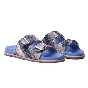 Papete Com Pedraria Feminina Napa Hidra 23200 - 23... - DROPSHIPPING GRIFFE SHOES - SOMENTE CLIENTES AUTORIZADOS