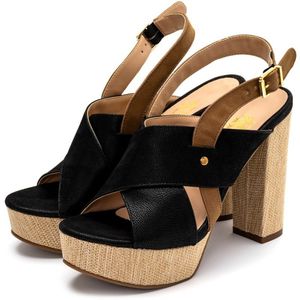 Sandália Feminina Meia Pata 170906 Nobucado Preto ... - DROPSHIPPING GRIFFE SHOES - SOMENTE CLIENTES AUTORIZADOS