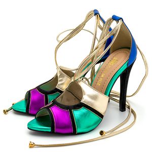 Sandália Feminina Salto Alto 41006 Napa Cintilante... - DROPSHIPPING GRIFFE SHOES - SOMENTE CLIENTES AUTORIZADOS