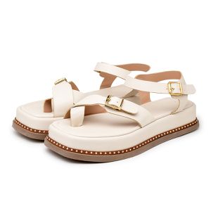 Sandália Feminina Papete Flatform Tiras Fivela 234... - DROPSHIPPING GRIFFE SHOES - SOMENTE CLIENTES AUTORIZADOS