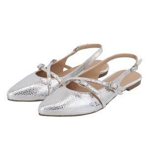 Sapatilha Slingback Rasteira Feminina Essense Prat... - DROPSHIPPING GRIFFE SHOES - SOMENTE CLIENTES AUTORIZADOS