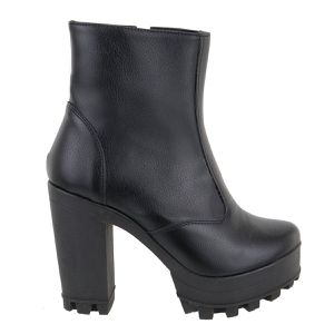 Coturno Salto Bloco Alto Tratorado 181271 Floter P... - DROPSHIPPING GRIFFE SHOES - SOMENTE CLIENTES AUTORIZADOS