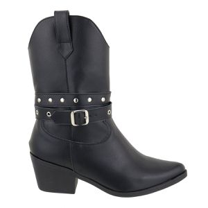 Bota Texana Western 23149 Floter Preto - 23149FLOT... - DROPSHIPPING GRIFFE SHOES - SOMENTE CLIENTES AUTORIZADOS
