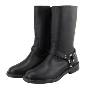 Bota Feminina Cano Médio Biker Rasteira 2025 Napa ... - DROPSHIPPING GRIFFE SHOES - SOMENTE CLIENTES AUTORIZADOS
