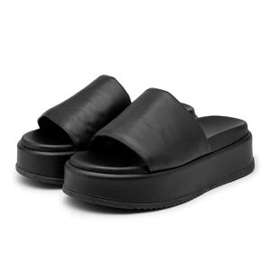 Tamanco Papete Flatorm Slide Ref 5300 Napa Preto -... - DROPSHIPPING GRIFFE SHOES - SOMENTE CLIENTES AUTORIZADOS