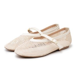 Sapatilha Boneca Em Tela Com Tira De Fivela 5400 O... - DROPSHIPPING GRIFFE SHOES - SOMENTE CLIENTES AUTORIZADOS