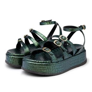 Sandália Feminina Papete Flatform Tira Com Fivela ... - DROPSHIPPING GRIFFE SHOES - SOMENTE CLIENTES AUTORIZADOS