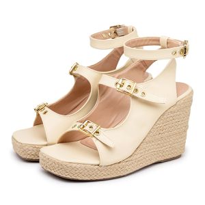 Sandalia Feminina Anabela Plataforma Com Salto Em ... - DROPSHIPPING GRIFFE SHOES - SOMENTE CLIENTES AUTORIZADOS