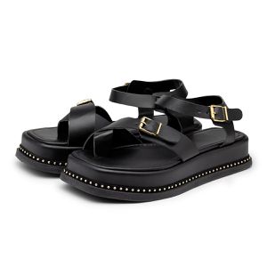 Sandália Feminina Papete Flatform Tiras Fivela 234... - DROPSHIPPING GRIFFE SHOES - SOMENTE CLIENTES AUTORIZADOS
