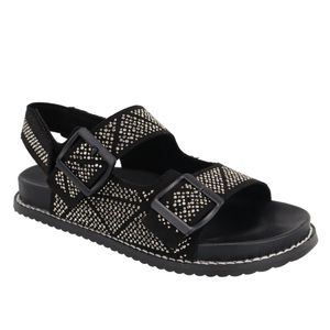 Papete Feminina Com Hotfix Suede Preto 23242 - 232... - DROPSHIPPING GRIFFE SHOES - SOMENTE CLIENTES AUTORIZADOS
