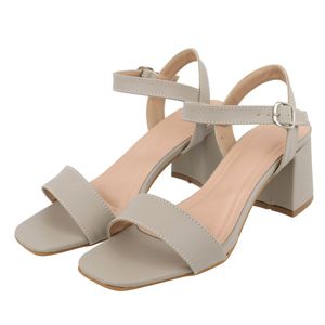 Sandalia Napa Aveia Salto Bloco - 80020 - DROPSHIPPING GRIFFE SHOES - SOMENTE CLIENTES AUTORIZADOS