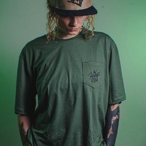 Camiseta HIP HOP 50 - Oliva