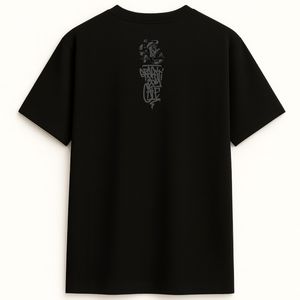 Camiseta BULINHO Graffiti com Café - Preta