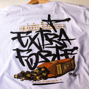 Camiseta Extra Forte - Branca