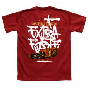 Camiseta Extra Forte - Vermelha