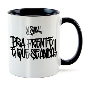 Caneca SAGA Graffiti com Café - Porcelana