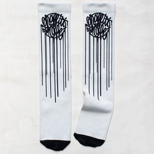 Meia TYPE Graffiti com Café