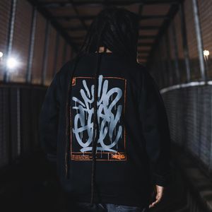 Moletom PICTOTAG Gola Careca - Preto