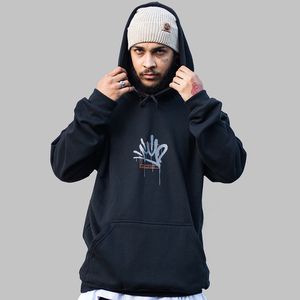 Moletom Canguru PICTOTAG - Preto