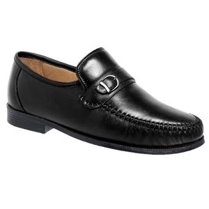 Mocassim Masculino Couro Legitimo Loafer Mule Homem Promoção Fivela - Igo Franca | Especialista em Calçados Sociais e Conforto