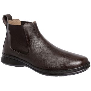 Bota 42090 Chelsea Couro Café - Igo Franca | Especialista em Calçados Sociais e Conforto