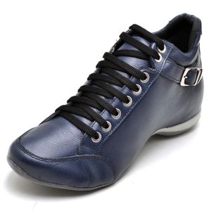 Bota Comfort em Couro com Fivela Azul - Igo Franca | Especialista em Calçados Sociais e Conforto