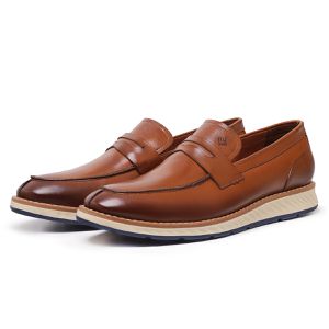 Sapato Social Masculino Confortável Macio Couro Mocassim Loafer Esport Fino - Igo Franca | Especialista em Calçados Sociais e Conforto