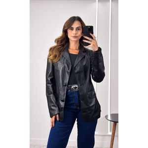 Blazer Courino Keyla - Preto