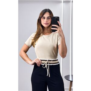 Conjunto Blusa, Calça e Blazer - Preto