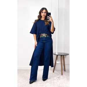 Camiseta Mullet - Azul Marinho