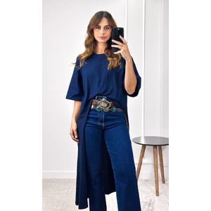 Camiseta Mullet - Azul Marinho