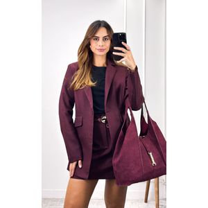 Blusa Malha com Flores e Pedraria - Preto