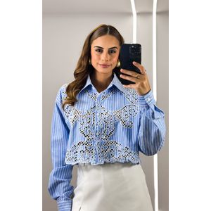 Short Saia Alfaiataria Mini Fenda - Branco