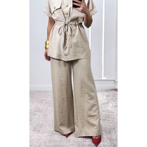 Conjunto Parka e Calça Doria - Caqui