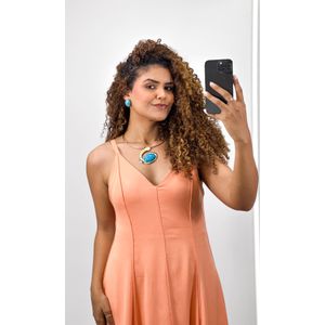 Vestido Patrícia - Laranja