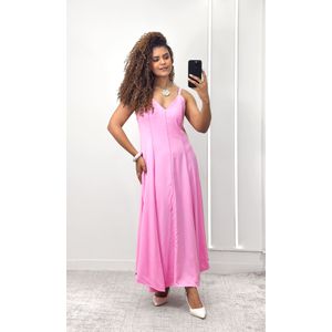 Vestido Patrícia - Rosa Candy