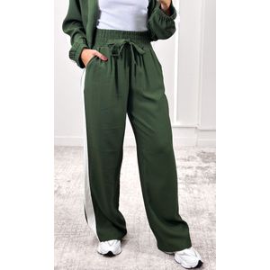 Conjunto Casaco e Calça Track - Verde Escuro