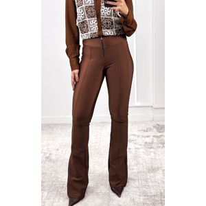 Calça Prada Flare - Marrom