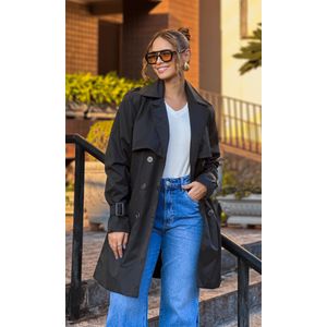 Trench Coat Pellini - Preto
