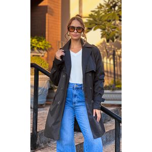 Trench Coat Pellini - Preto