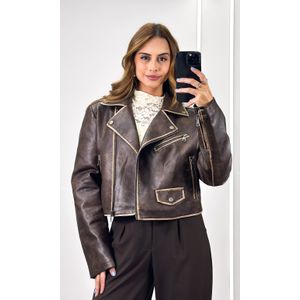 Calça Alfaiataria Geovania - Marrom Escuro