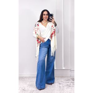Blusa Malha Drapeada - Off