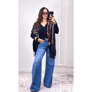 Blusa Malha Drapeada - Preto