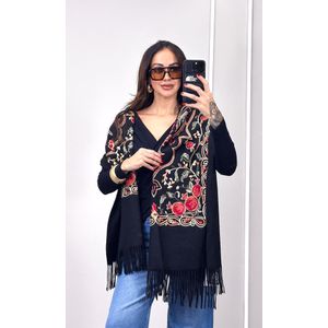 Blusa Malha Drapeada - Preto